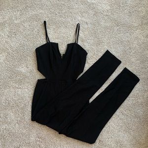 Black jumpsuit